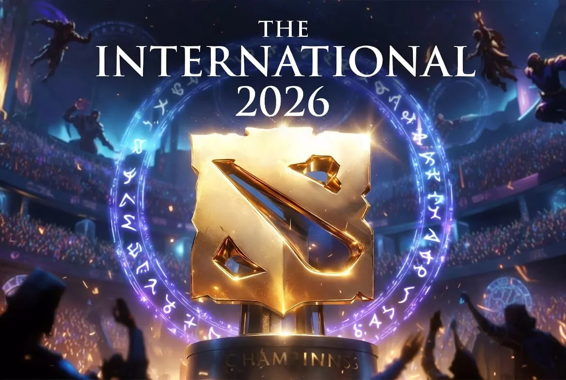 The International 2026 Dota 2 Weltmeisterschaft Key Art